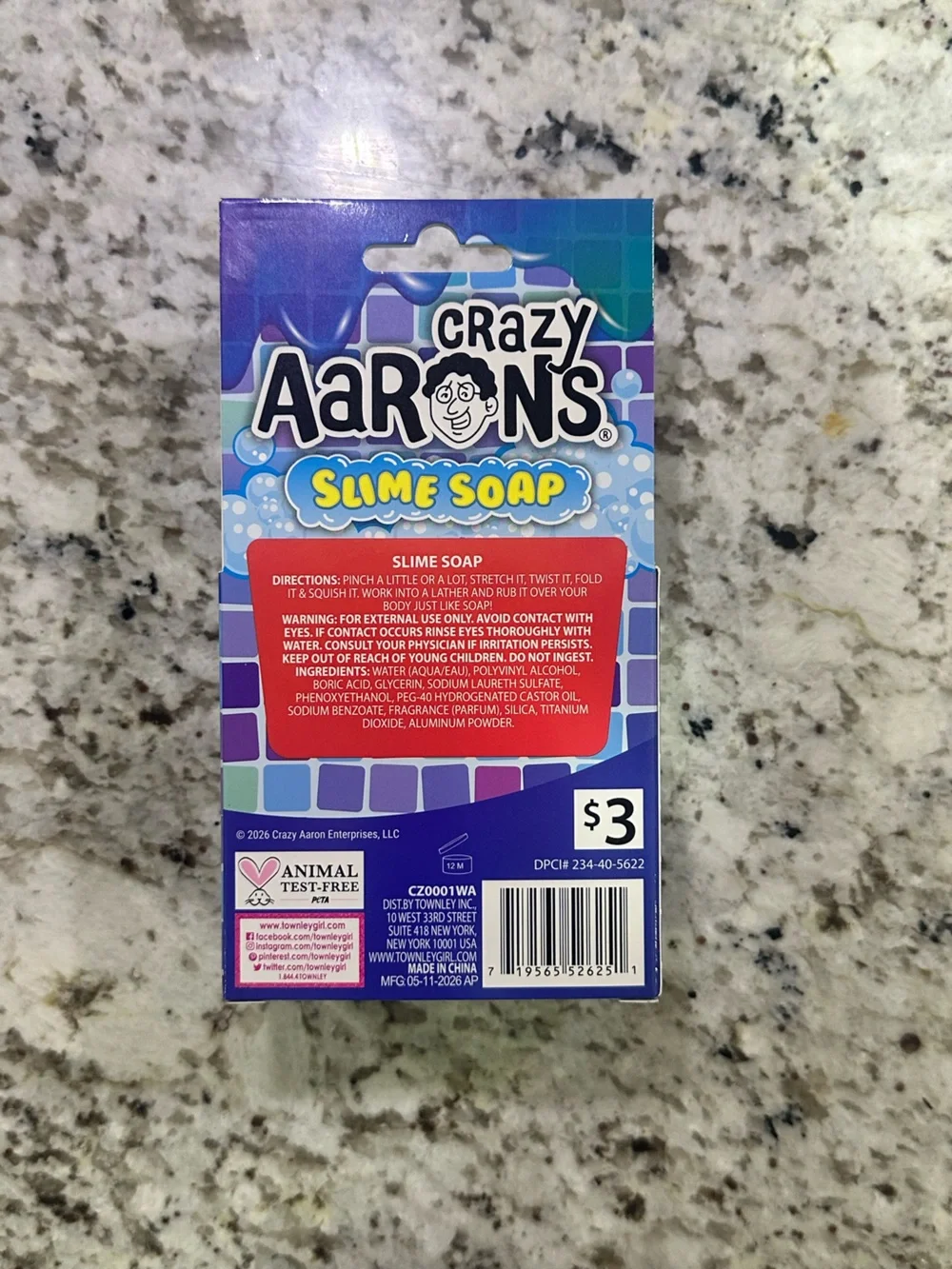🫧✨ Crazy Aaron’s Slime Soap Bundle — 4 Pack! ✨🫧